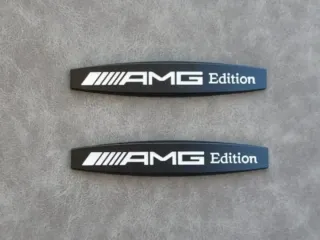 AMG Laterales Logo Emblema con Pegatina Mercedes