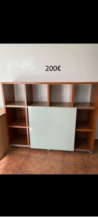 Mesa y Estantería + Sillón Escritorio