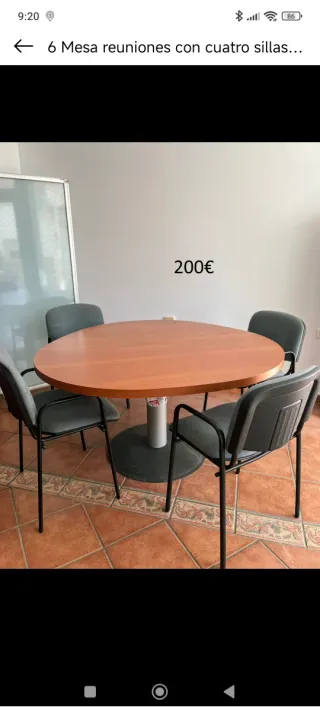 Mesa y Estantería + Sillón Escritorio