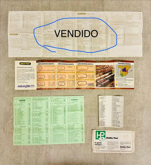 Documenti Ibertren: Tariffe, Vendite, ecc.