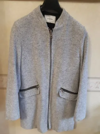 Cappotto Stradivarius donna grigio