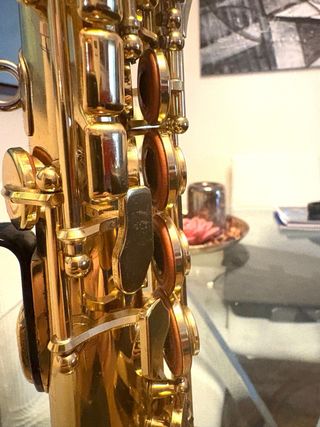 Saxofón Soprano Yamaha YSS 475. Como nuevo!