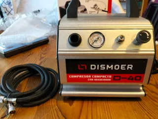 Juego Aerográfico DISMOER D-40 sin estrenar