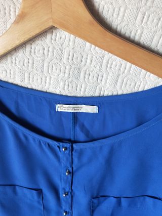 Lote 5 camisas blusas Inditex mujer talla M