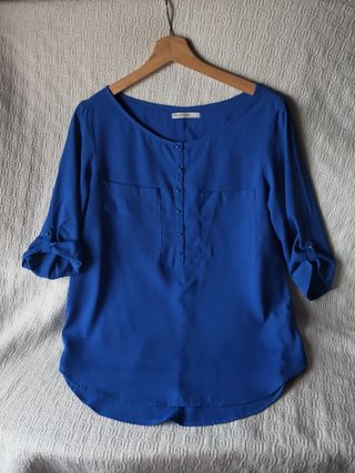 Lote 5 camisas blusas Inditex mujer talla M