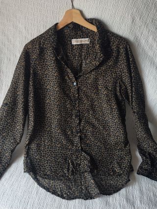 Lote 5 camisas blusas Inditex mujer talla M