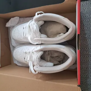 Scarpe Nike Court Vision Donna Bianco