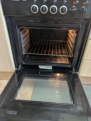 Cocina gas y horno eléctrico 2 en 1