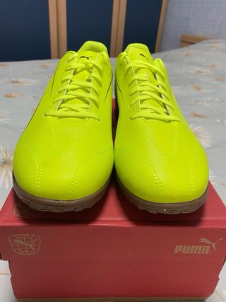 Zapatillas fútbol sala Puma amarillas Talla 45