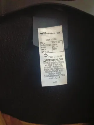 Cazadora Parka Negra y Marrón