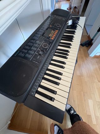 Órgano Casio CTK-611 con funda