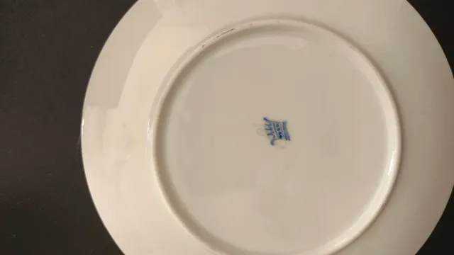 Pareja platos decorativos “Van Delft” – porcelana