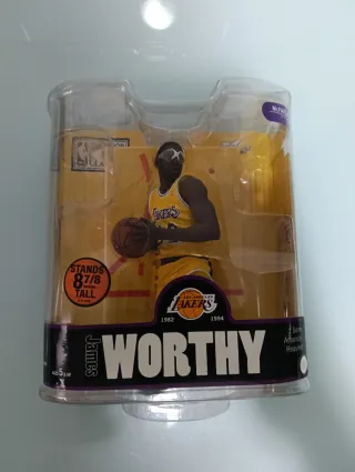 Figura McFarlane James Worthy Lakers 1994