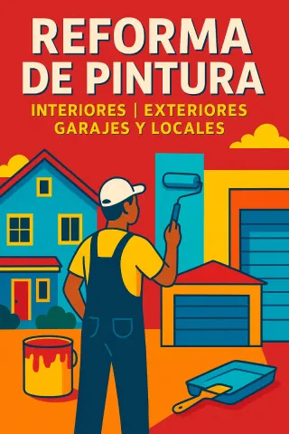 Reforma de pintura: Interiores y exteriores