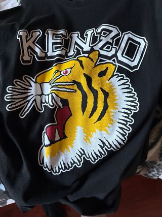 Camiseta Kenzo Negra Talla XXL