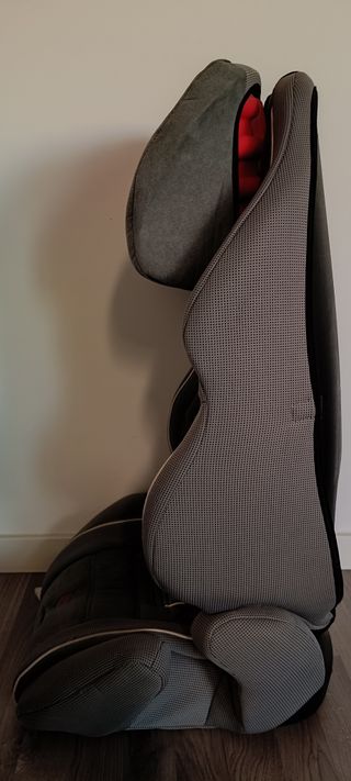 Silla de coche Kinderkraft gris