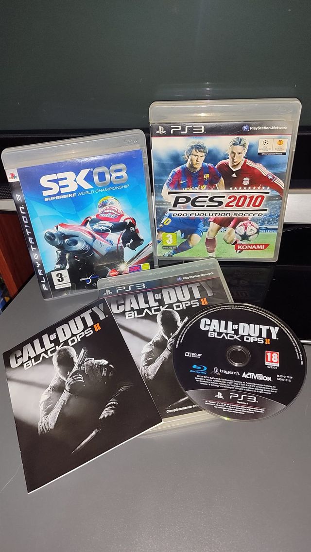 Pack 3 Juegos PS3 x 5€