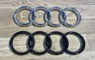 Porta emblema para logo audi universal
