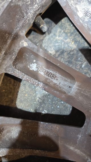 LLANTA ALEACION FIAT PUNTO EVO 2011 ANTRACITA R17