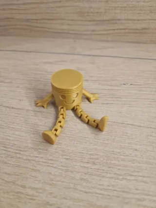 Pistón con piernas 3D
