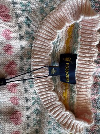 Jersey Polo Sport Niña Multicolor