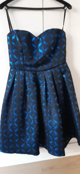 Vestido Fiesta Mini Azul Fórmula T36