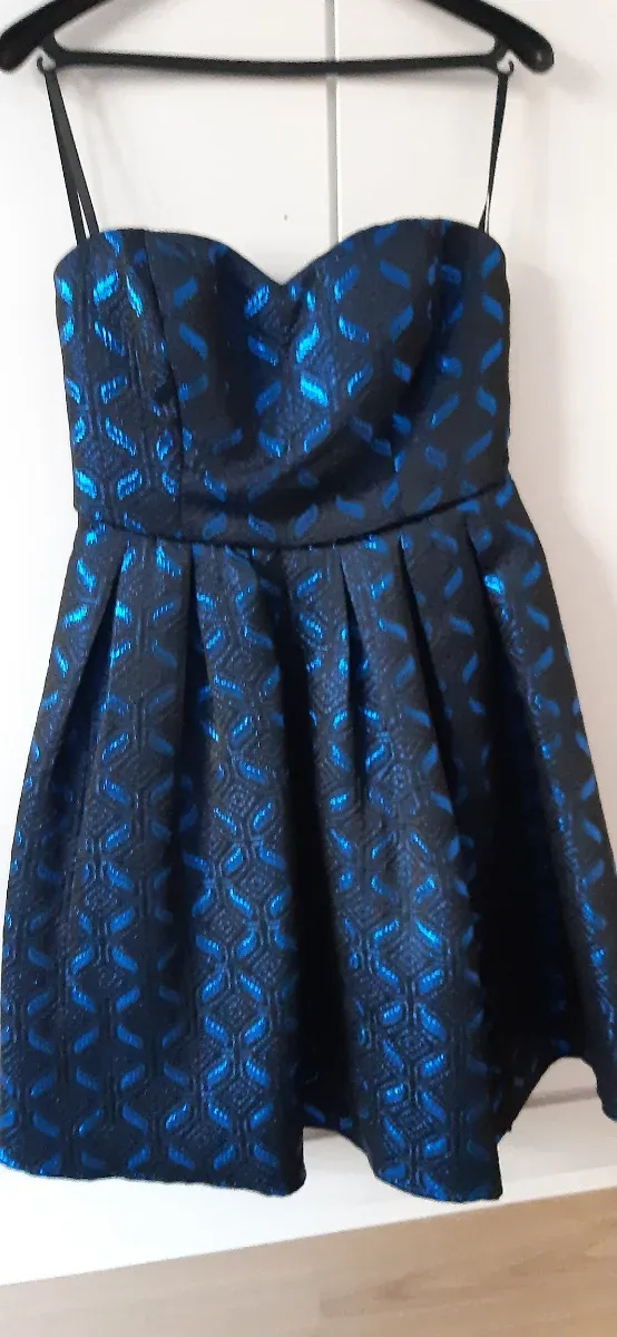 Vestido Fiesta Mini Azul Fórmula T36