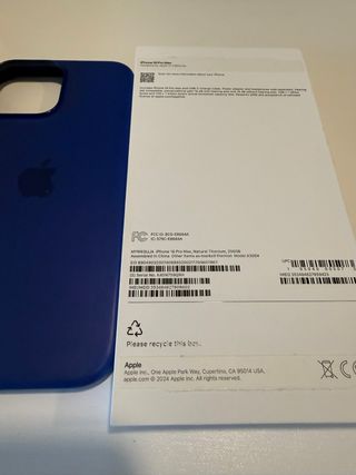 iPhone 16 Pro Max 256GB Titanio Natural