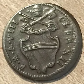 1 Quattrino 1738 Moneta Antica