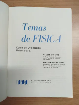 Temas de Física