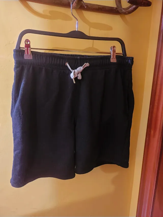 Pantalón corto chándal azul marino