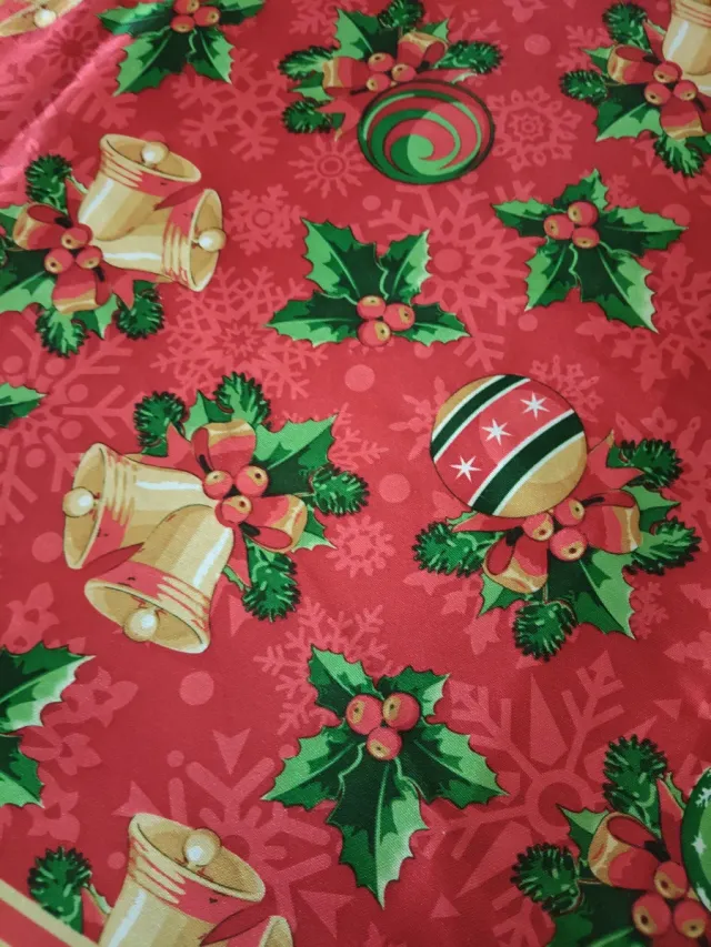 Mantel Navideño Grande Tela