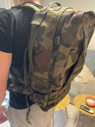 Mochila camuflaje impermeable