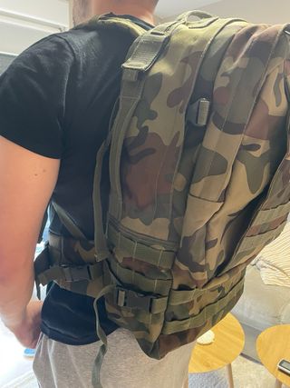 Mochila camuflaje impermeable