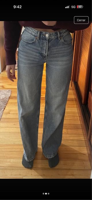 Pantalón vaquero recto