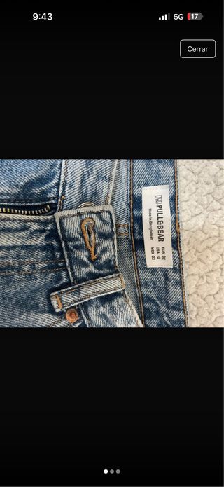 Pantalón vaquero recto