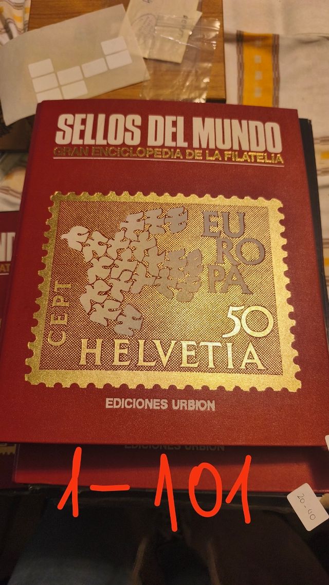 Enciclopedia COMPLETA Sellos del Mundo Filatelia.