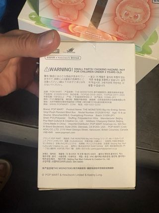 Pop Mart Labubu Big Into Energy Blind Box