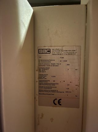 Lijadora de banda SAC