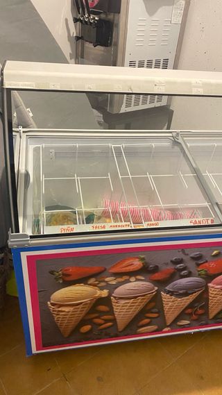 Vitrina expositora helados Tuyugu