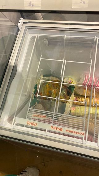 Vitrina expositora helados Tuyugu