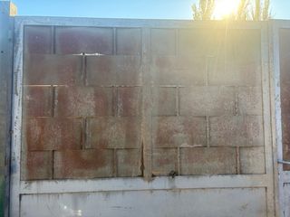 Puerta metálica 2 hojas 3,30 x 2