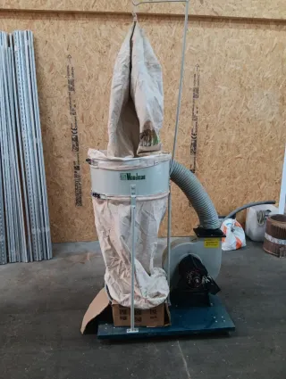 Aspiracion de polvo Woodman