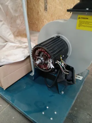 Aspiracion de polvo Woodman