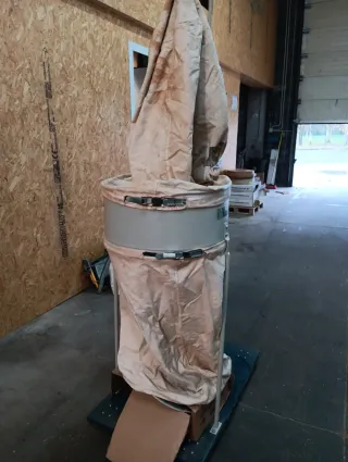 Aspiracion de polvo Woodman