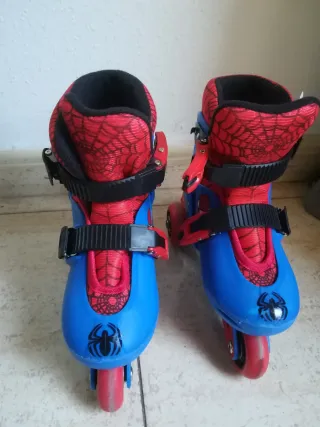 Patines infantiles Spiderman