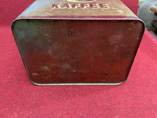 Antigua lata grande Lüning Kaffee