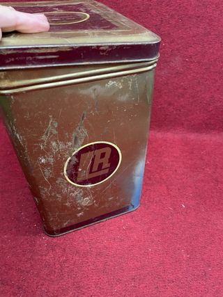 Antigua lata grande Lüning Kaffee