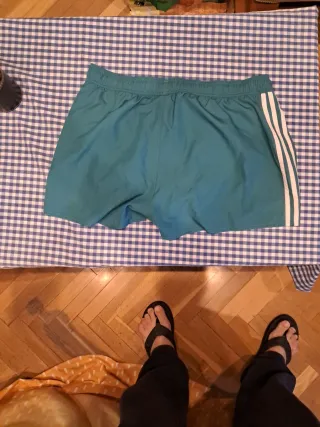 Bañador Adidas Verde Azulado