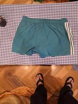 Bañador Adidas Verde Azulado